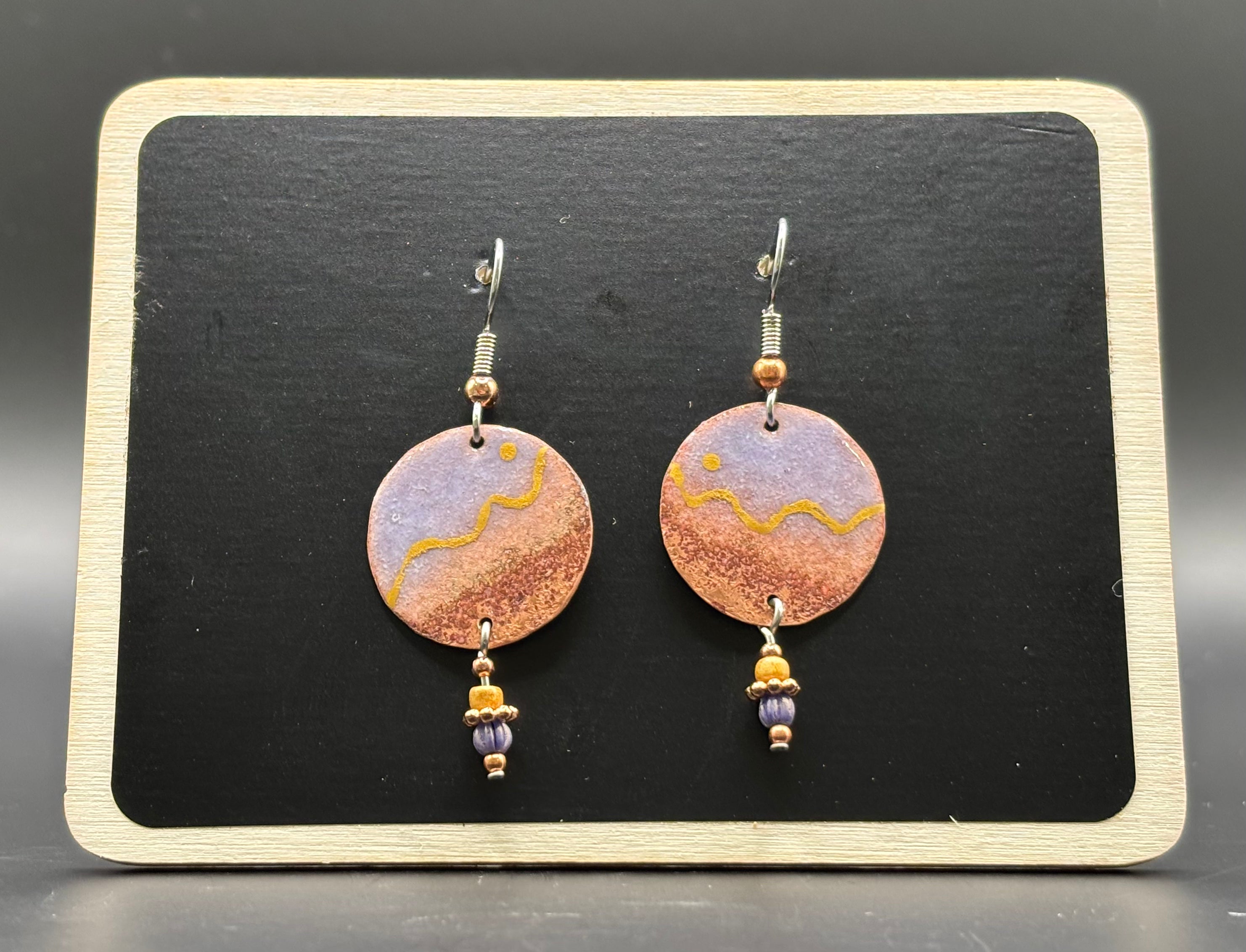 Moon & Mountain Earrings