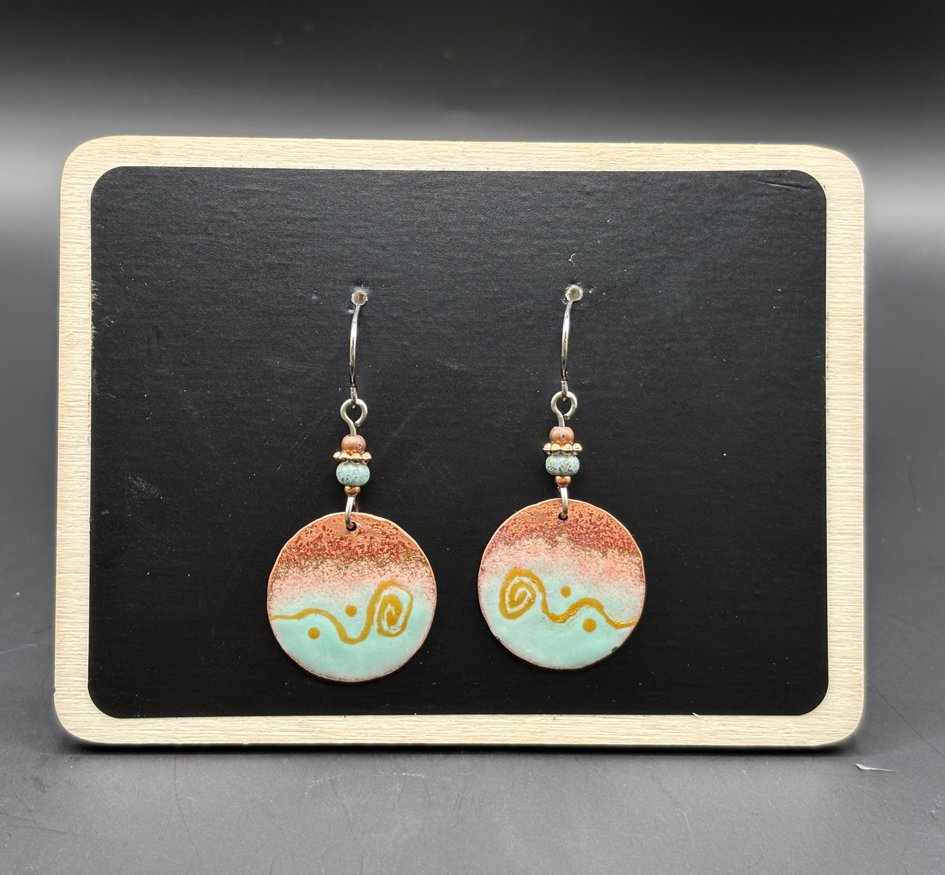 Bohemian Landscape Earrings