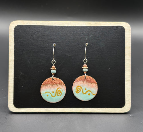Bohemian Landscape Earrings