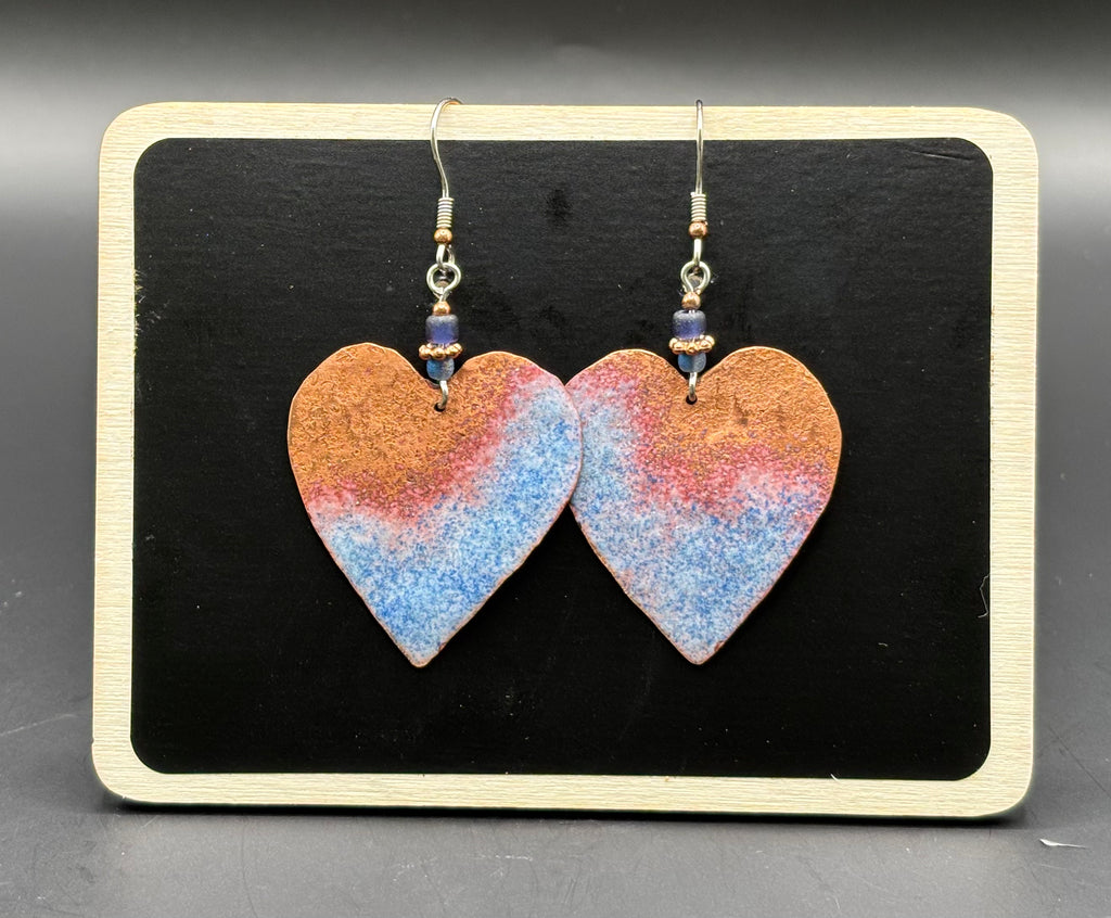 Rust & Sky Earrings