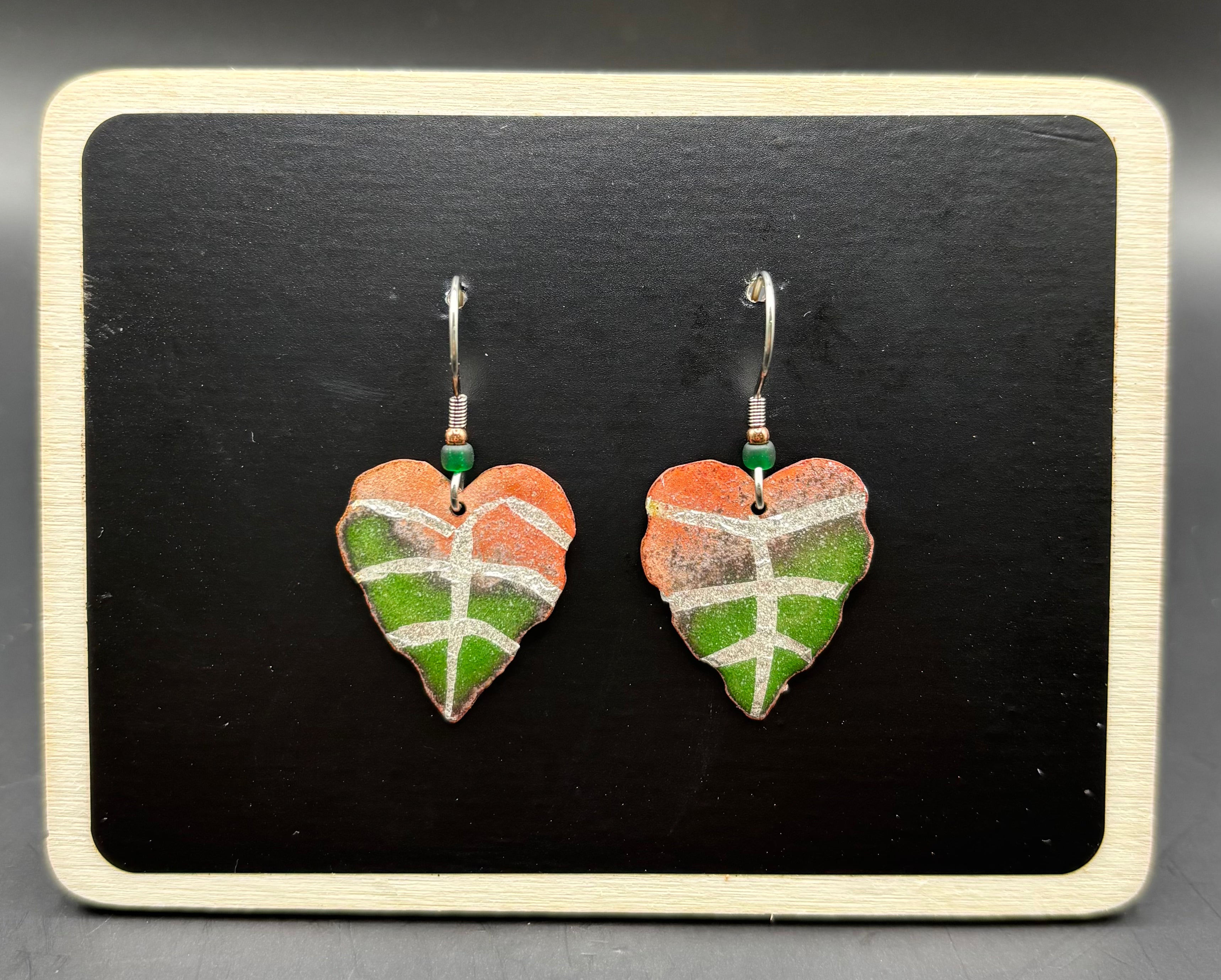 Kalo Leaf Earrings