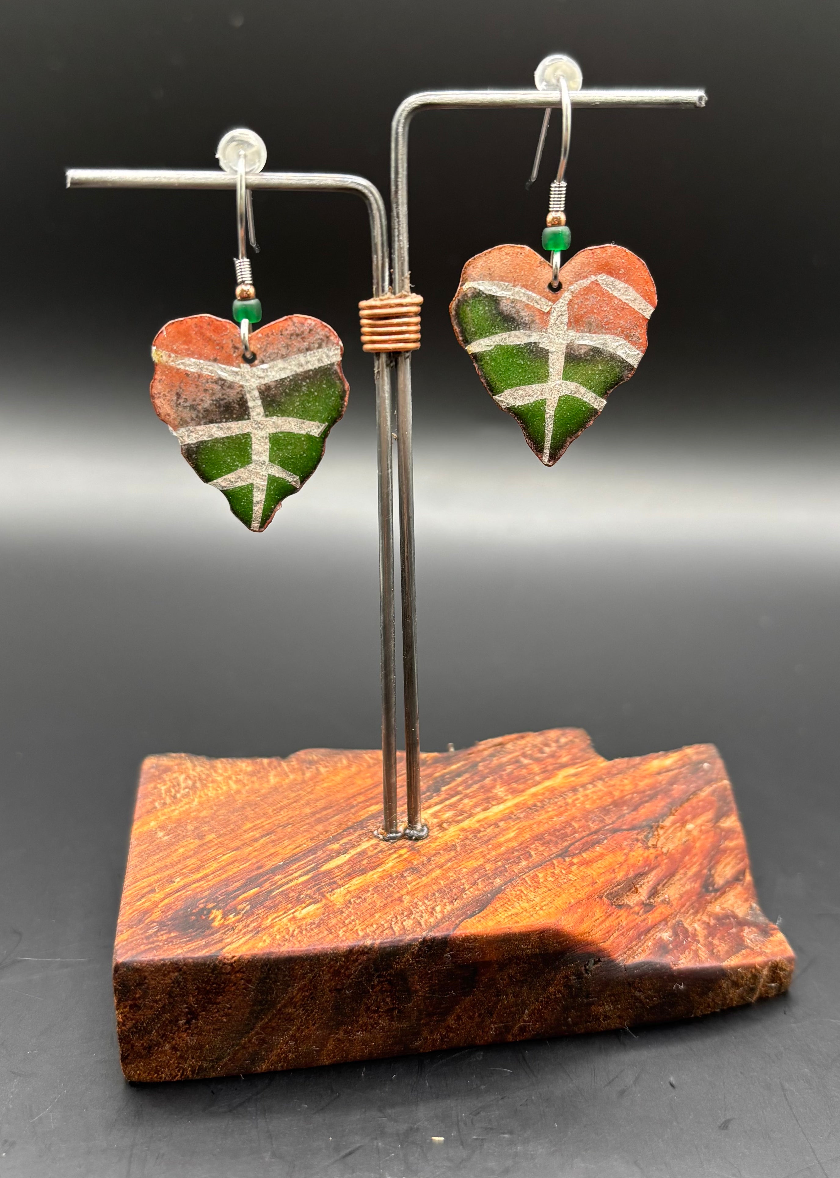 Kalo Leaf Earrings