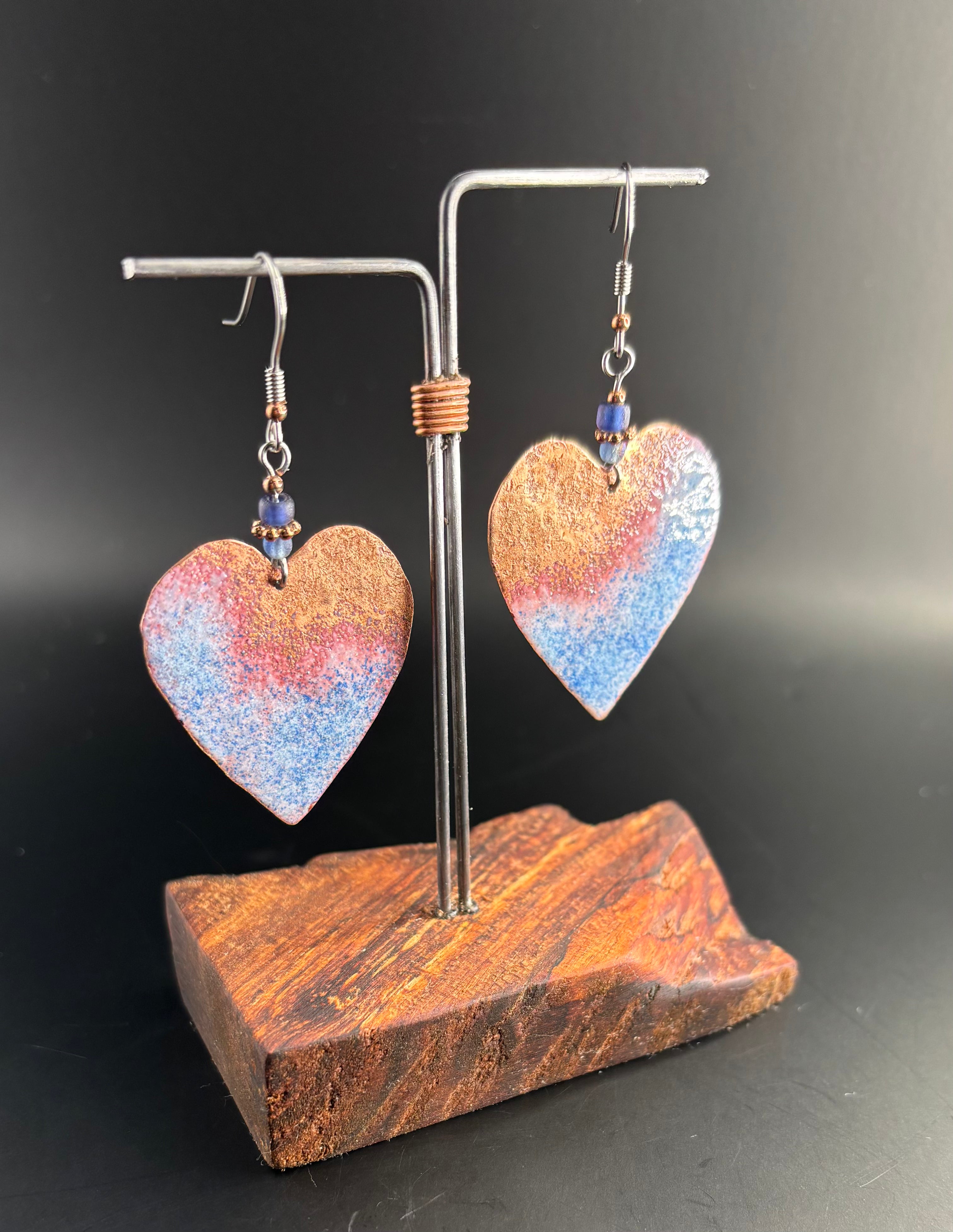 Rust & Sky Earrings